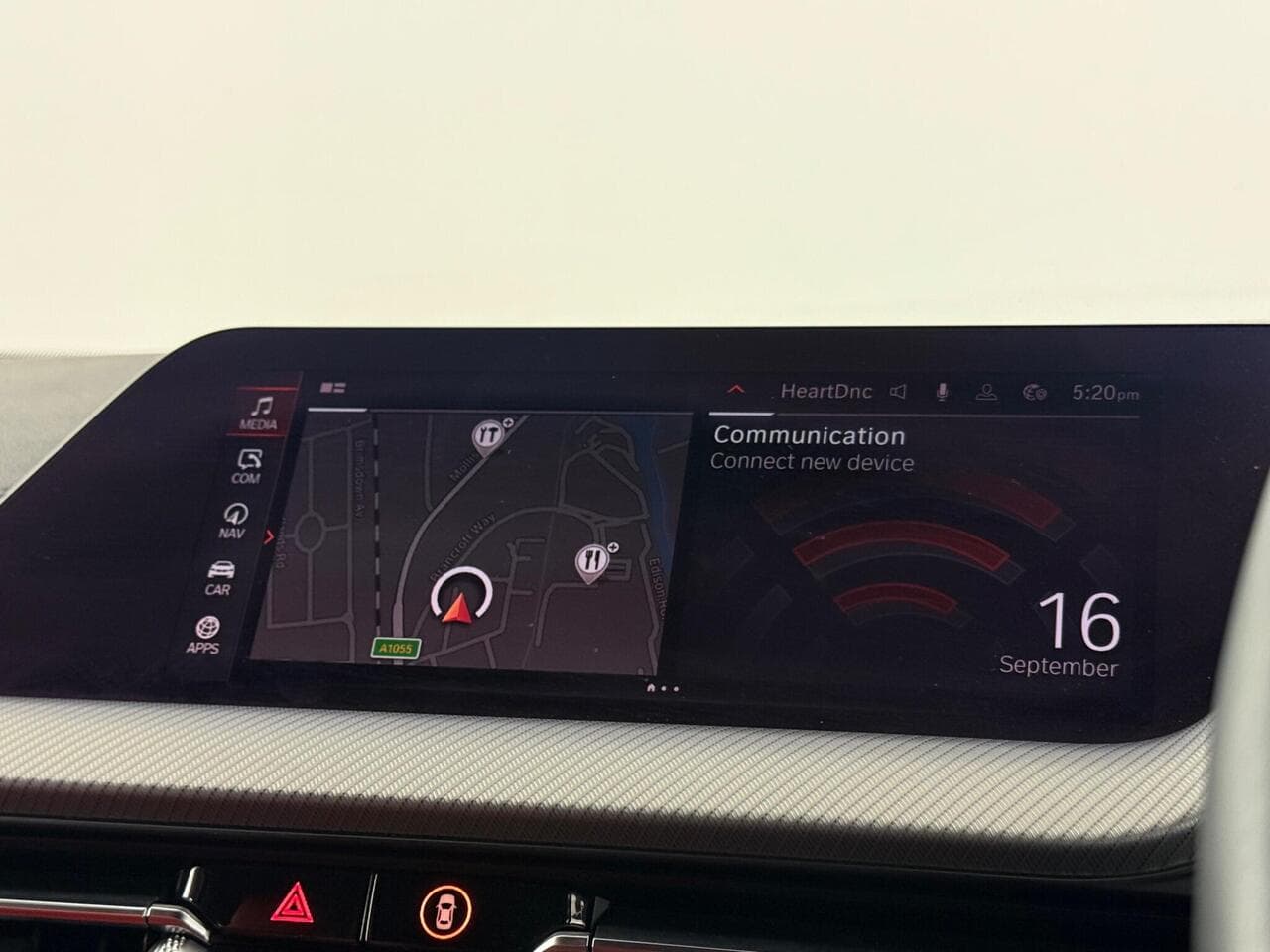 BMW 1 Series thumbnail Infotainment System