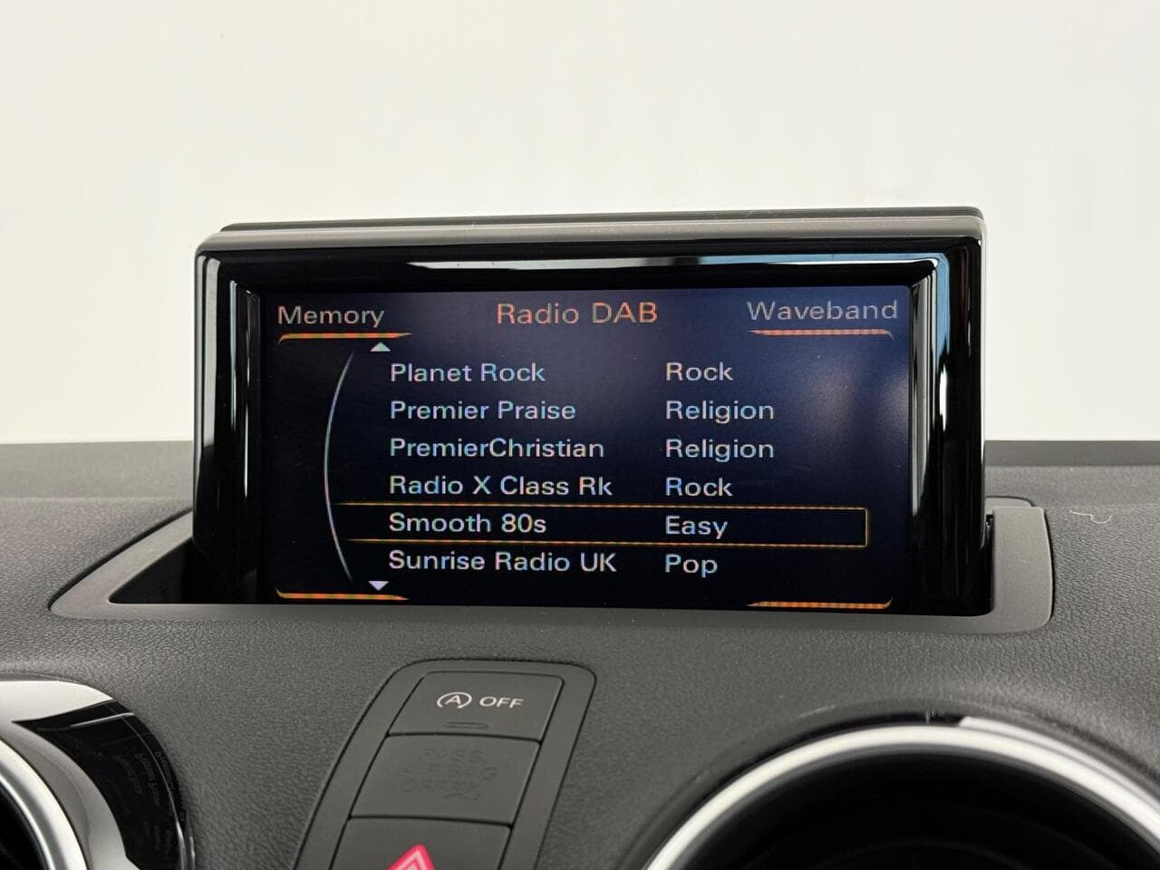 Audi A1 thumbnail Infotainment System