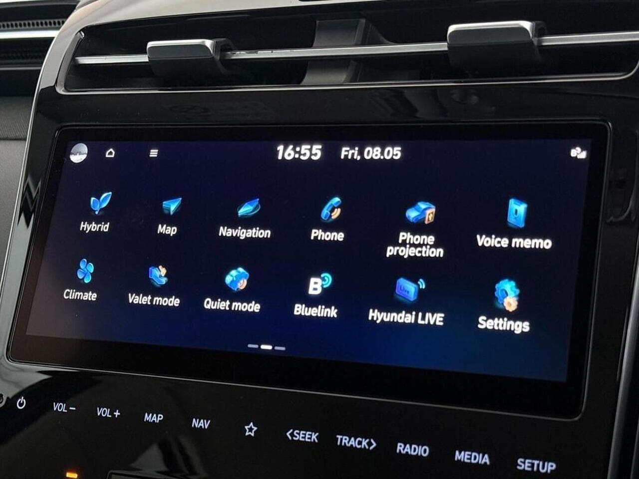 Hyundai TUCSON thumbnail Infotainment System