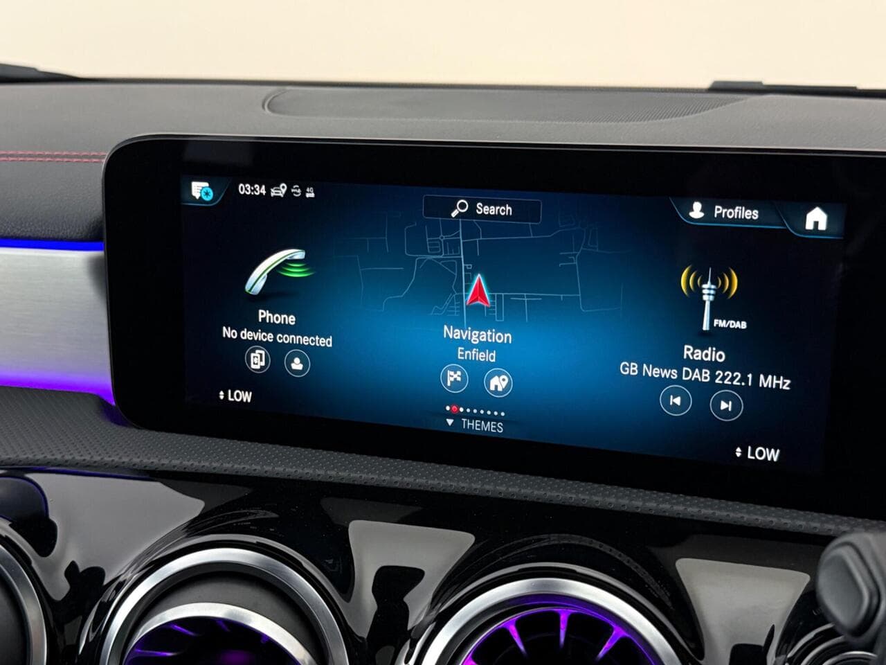 Mercedes-Benz CLA thumbnail Infotainment System
