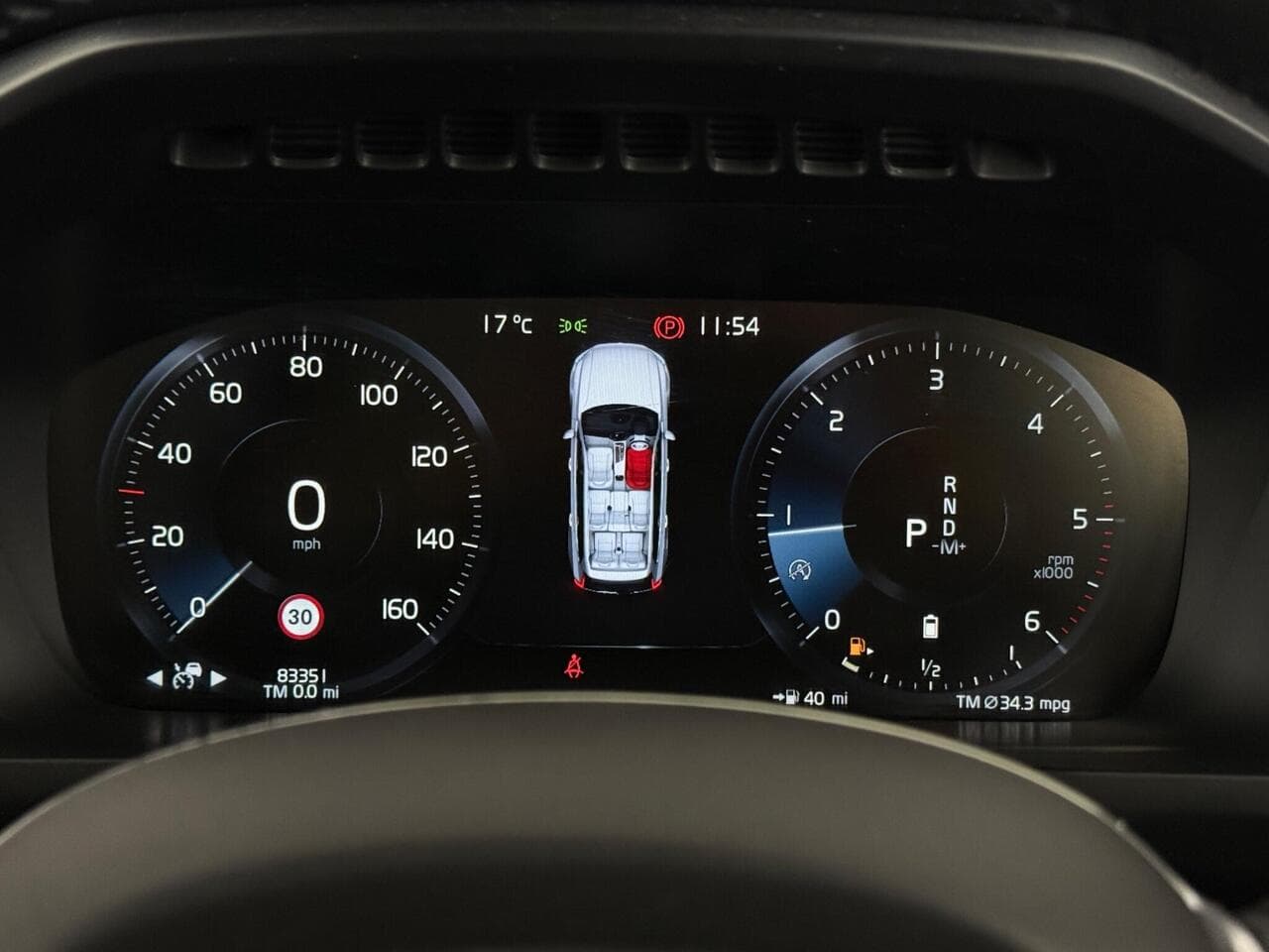 Volvo XC90 thumbnail Driver Instruments