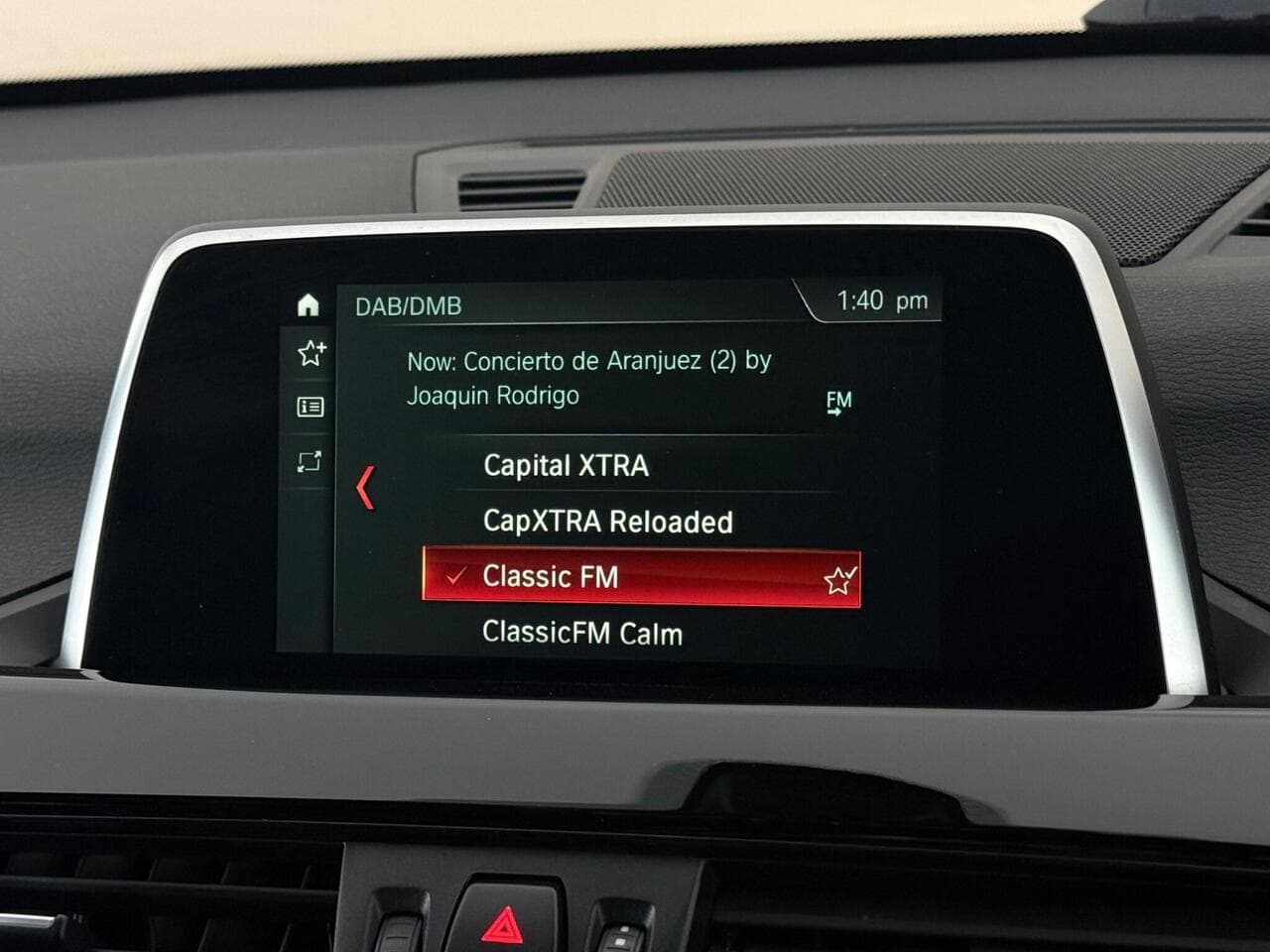 BMW X1 thumbnail Infotainment System