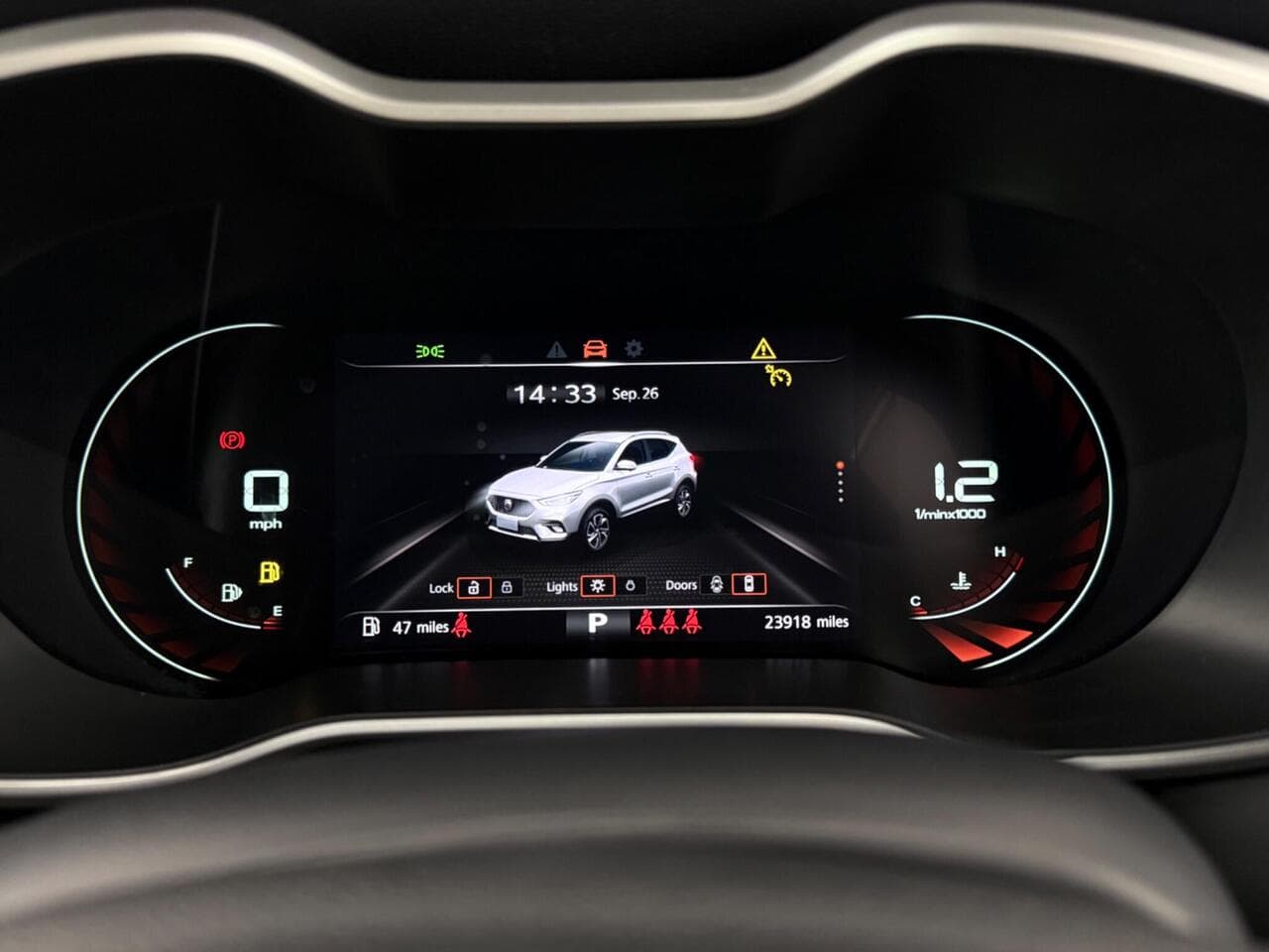 MG MG ZS thumbnail Driver Instruments