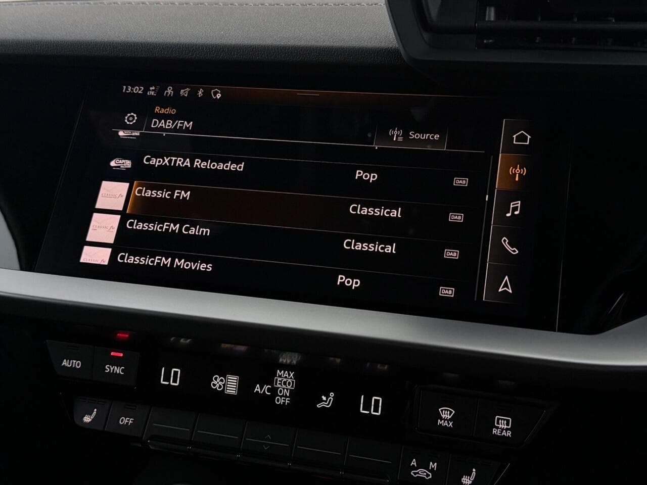 Audi A3 thumbnail Infotainment System