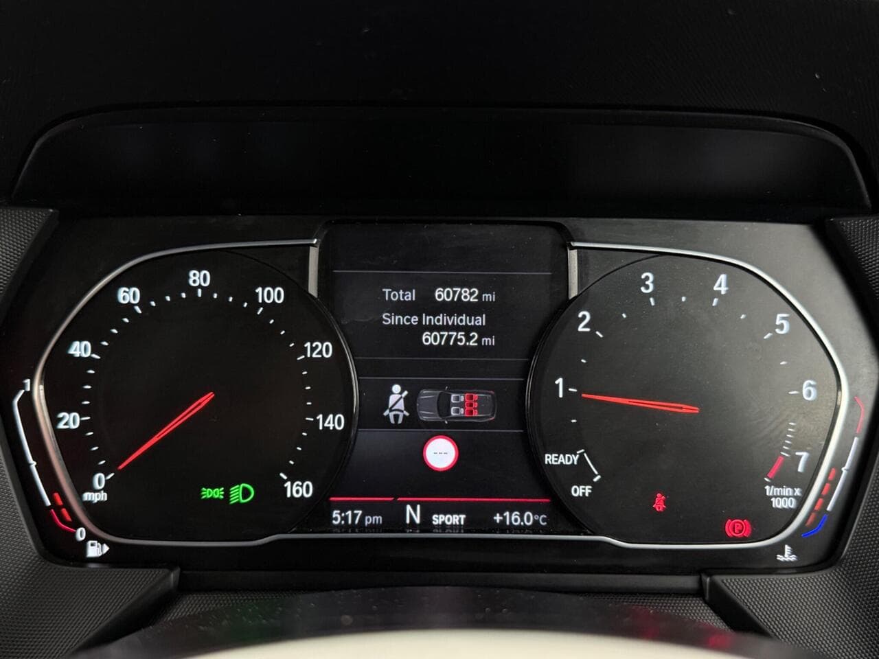 BMW 1 Series thumbnail Driver Instruments