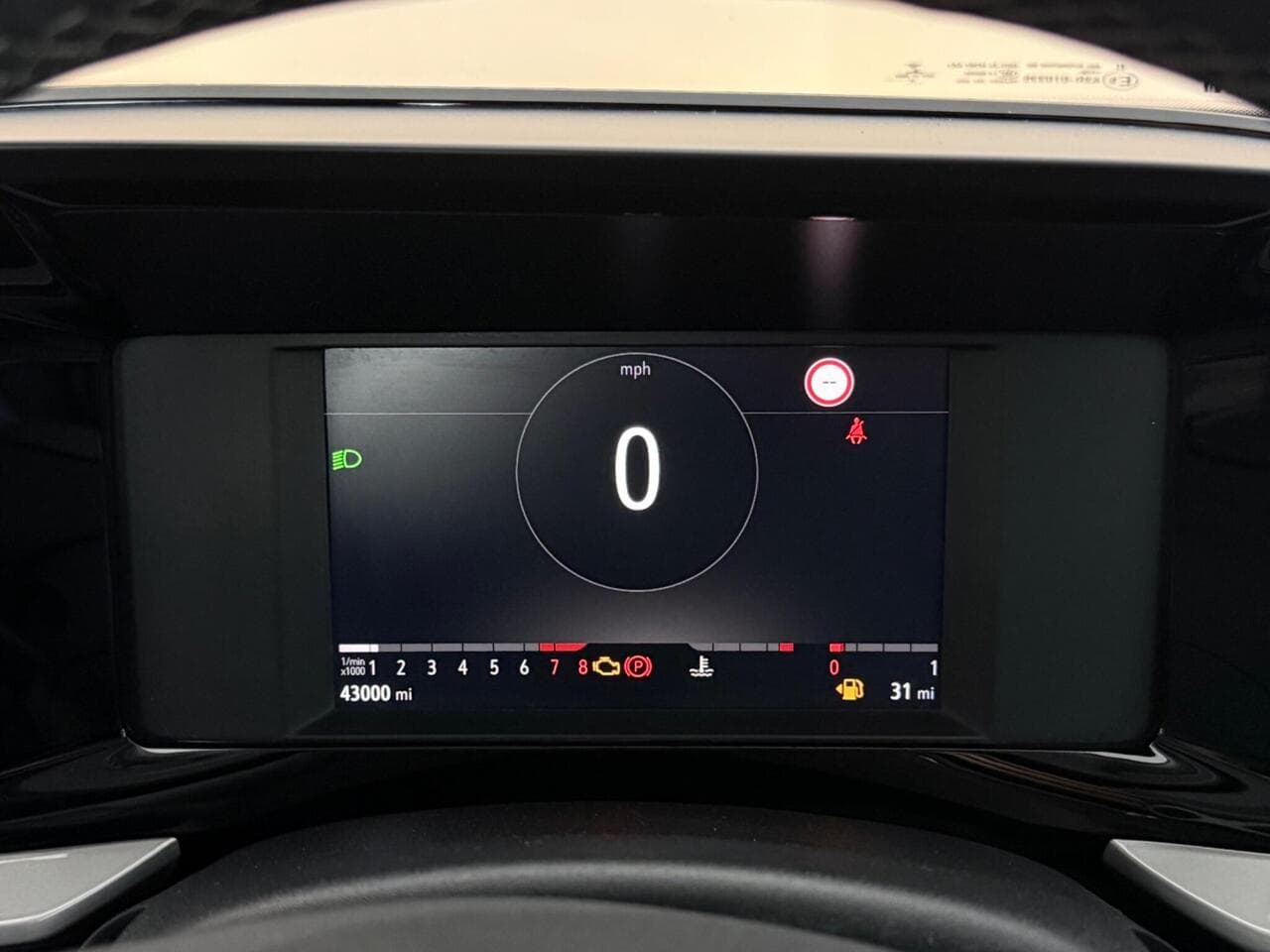 Vauxhall Mokka thumbnail Driver Instruments