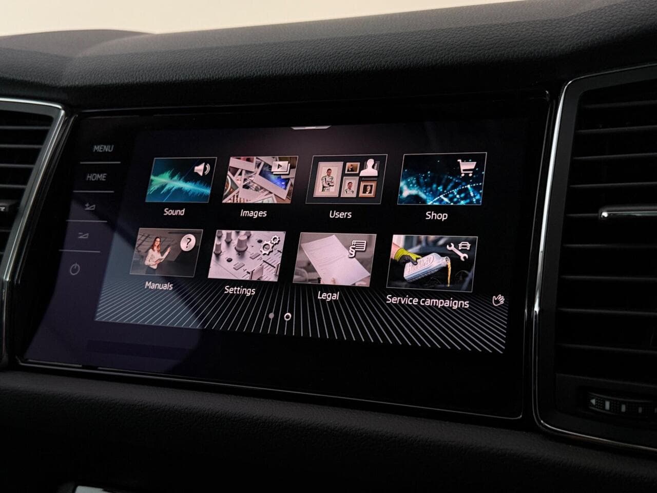 Skoda Kodiaq thumbnail Infotainment System