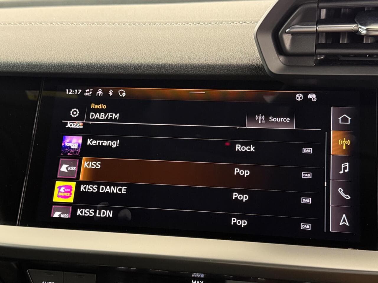 Audi A3 thumbnail Infotainment System