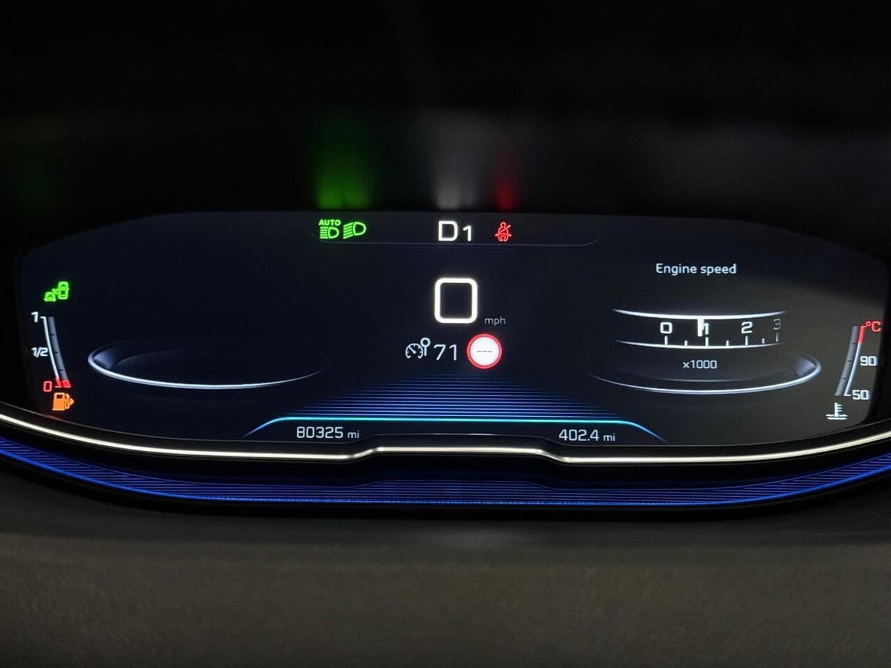 Peugeot 3008 thumbnail Driver Instruments