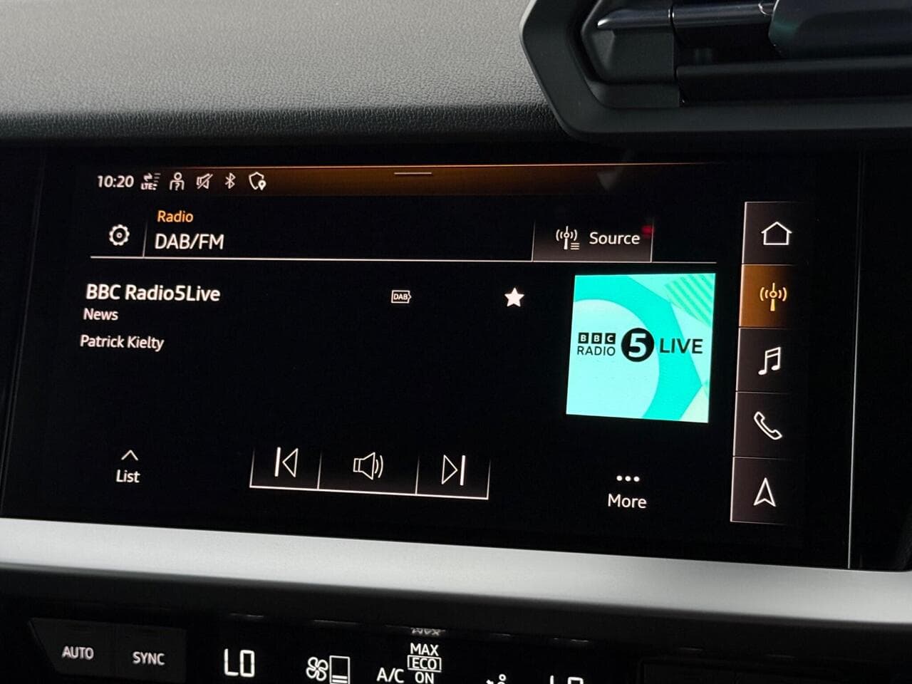 Audi A3 thumbnail Infotainment System