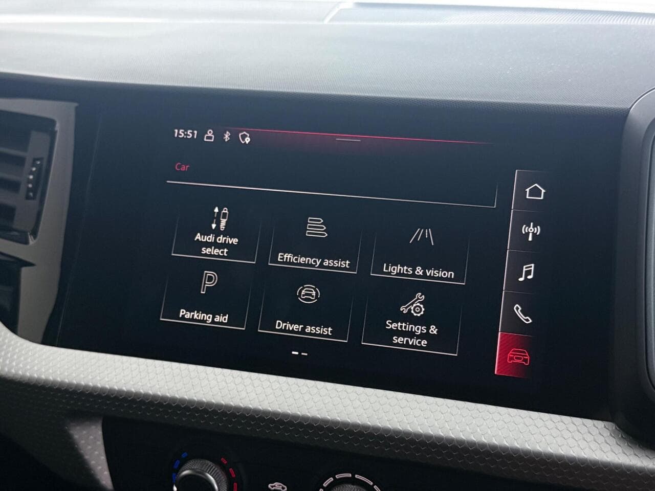 Audi A1 thumbnail Infotainment System
