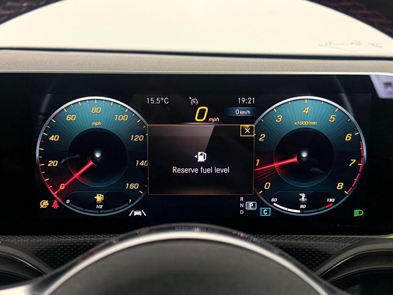 Mercedes-Benz A Class thumbnail Driver Instruments