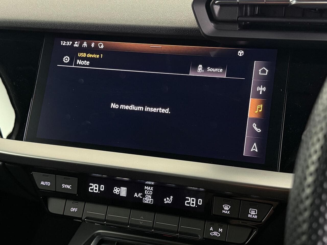 Audi A3 thumbnail Infotainment System