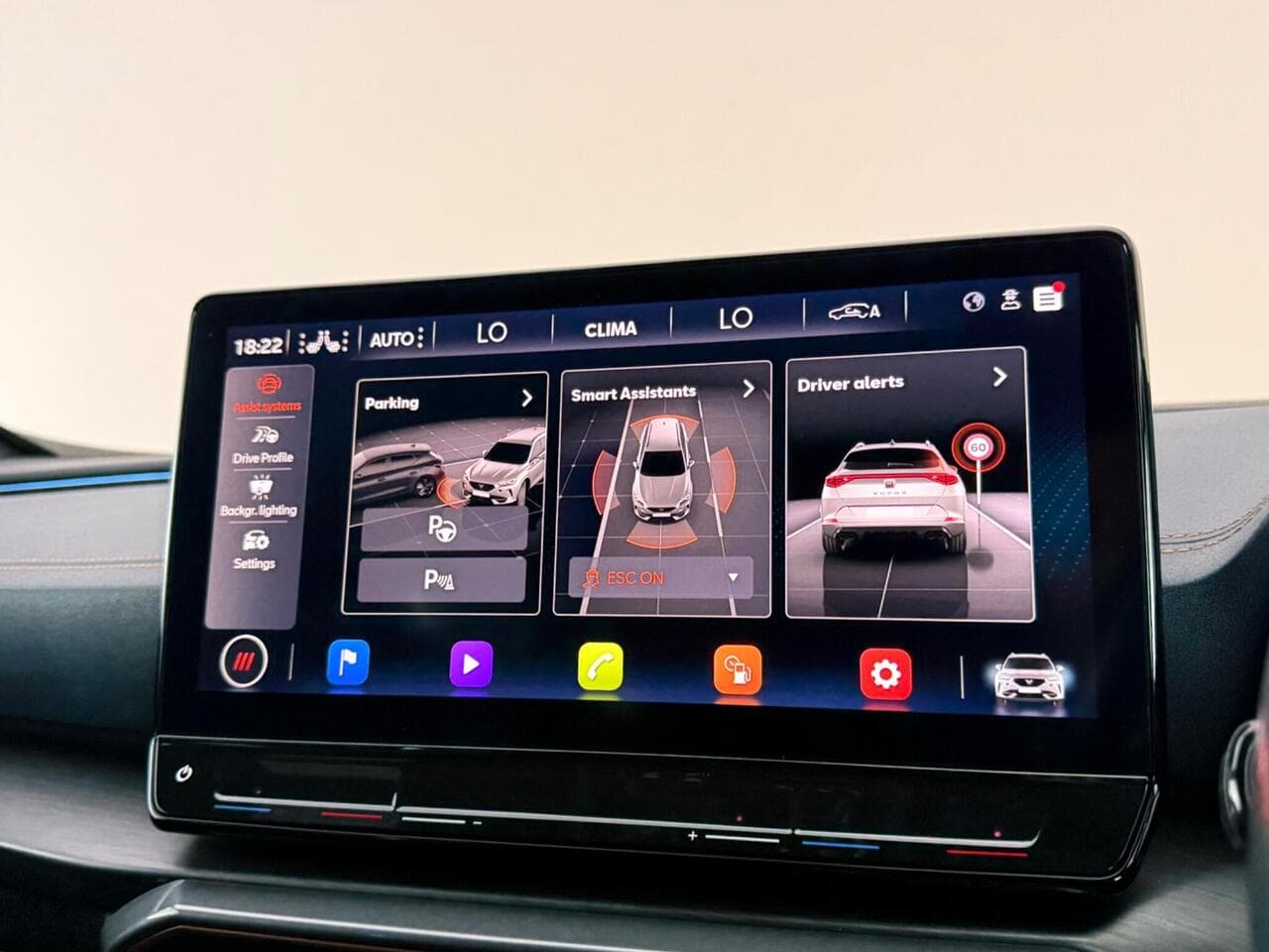 CUPRA Formentor thumbnail Infotainment System
