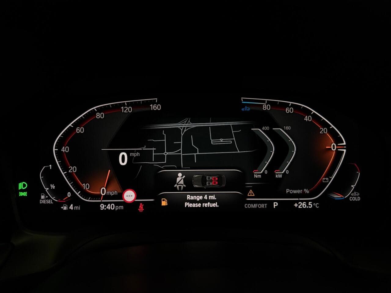 BMW 4 Series thumbnail Driver Instruments