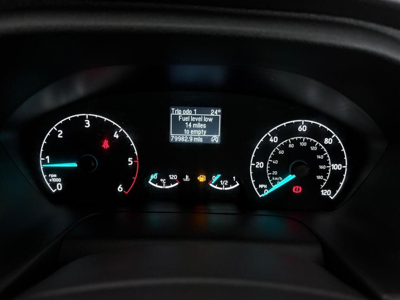 Ford Transit Custom thumbnail Driver Instruments