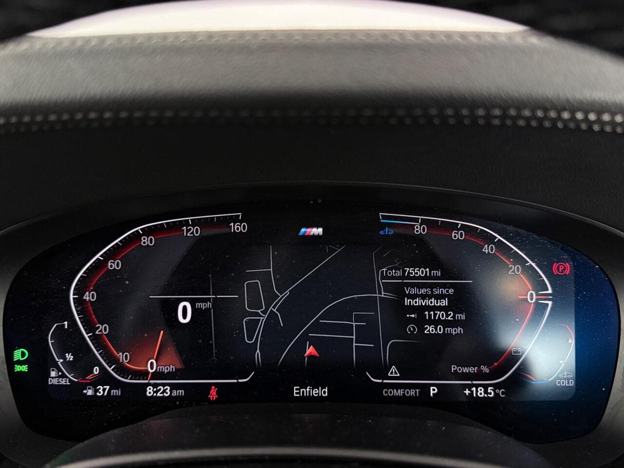 BMW 5 Series thumbnail Driver Instruments