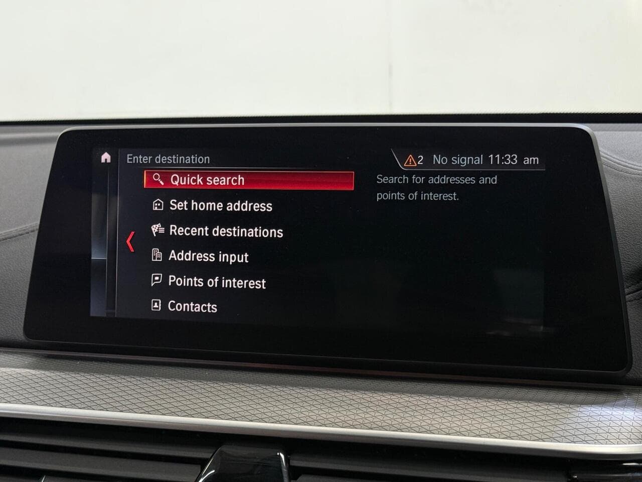 BMW 6 Series Gran Turismo thumbnail Infotainment System