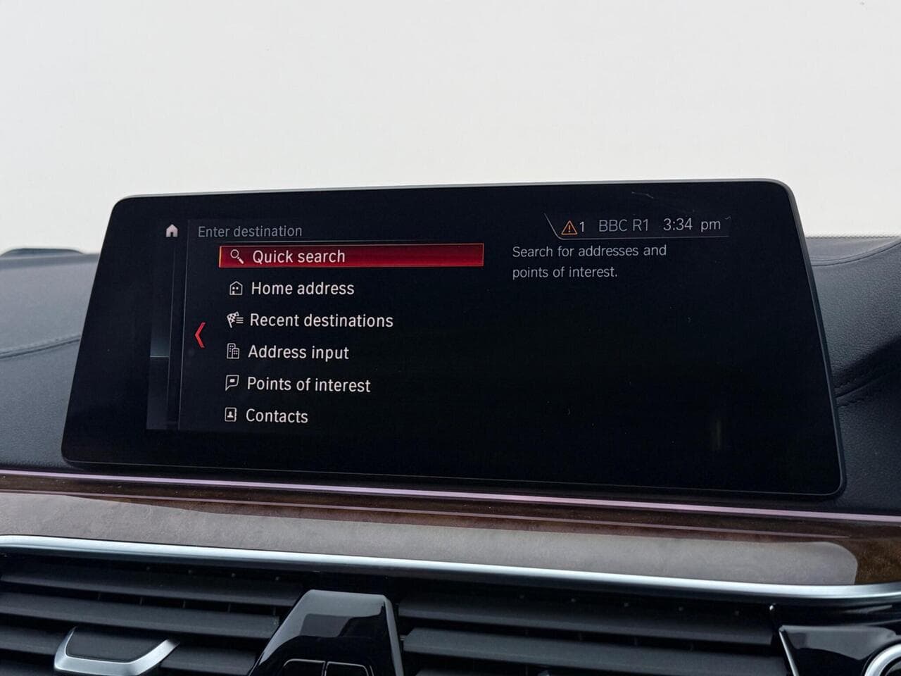 BMW 5 Series thumbnail Infotainment System