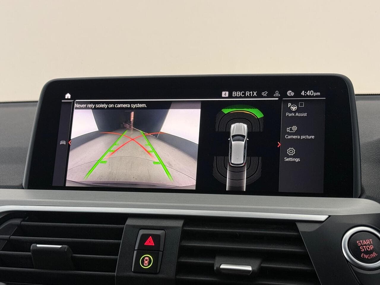BMW X3 thumbnail Infotainment System