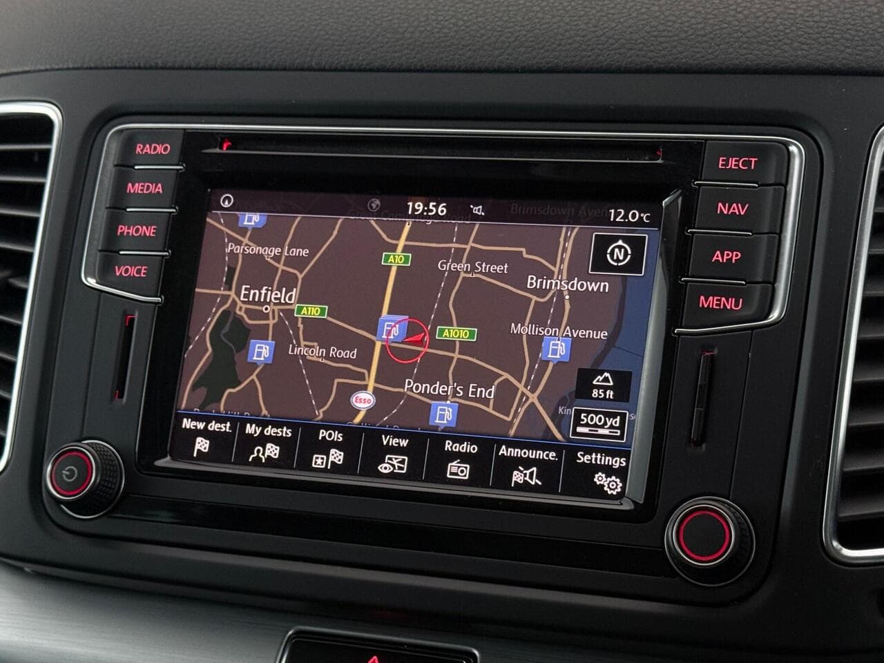Volkswagen Sharan thumbnail Infotainment System