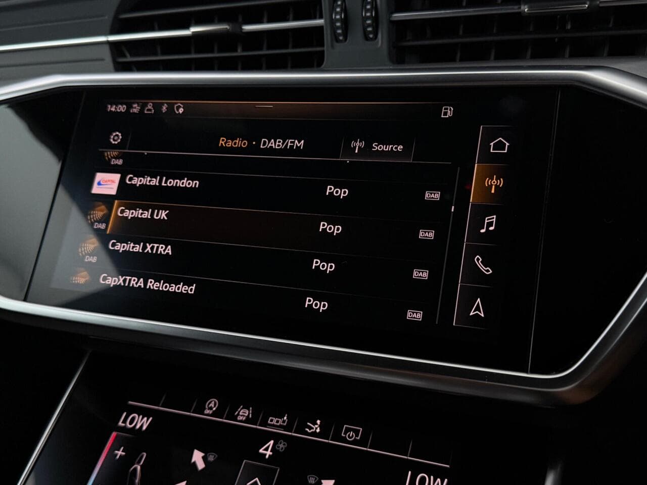 Audi A7 thumbnail Infotainment System