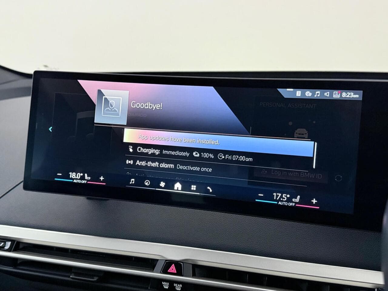 BMW iX thumbnail Infotainment System