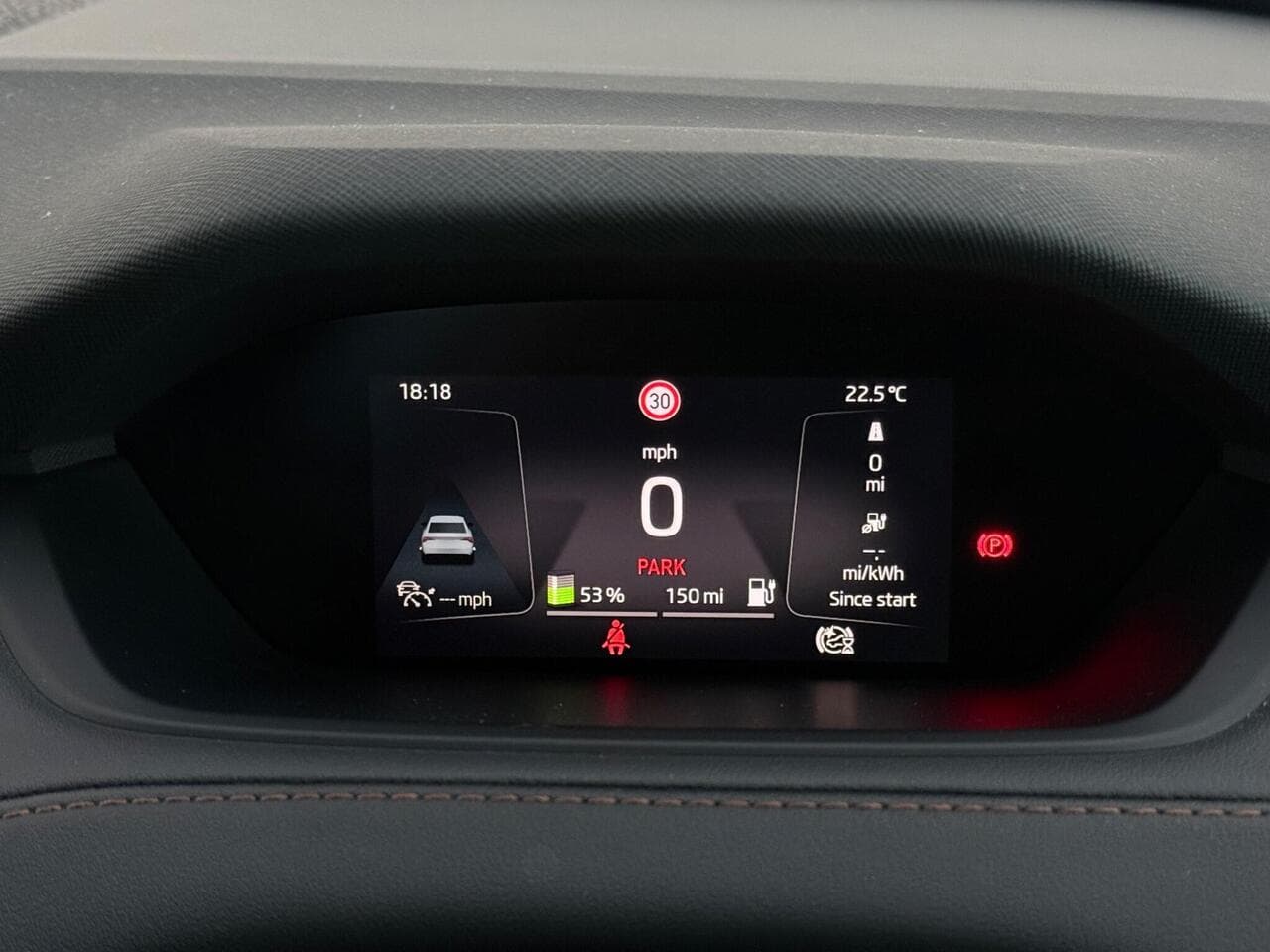 Skoda Enyaq thumbnail Driver Instruments