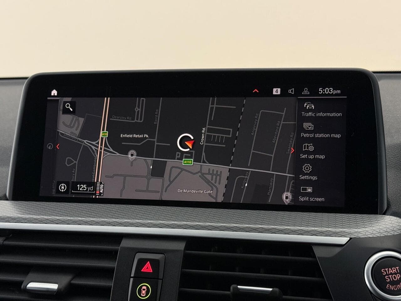 BMW X3 thumbnail Infotainment System