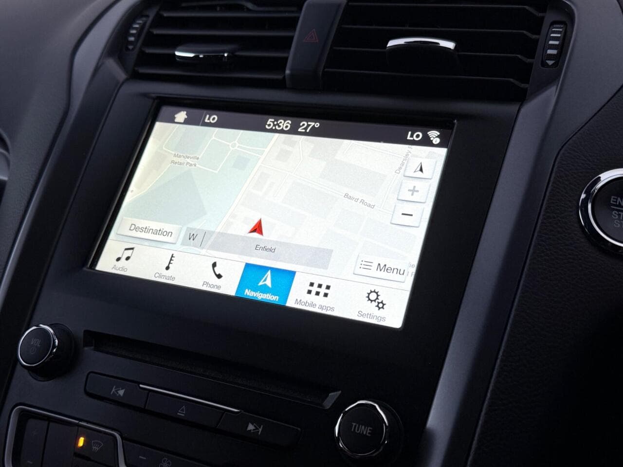 Ford Mondeo thumbnail Infotainment System