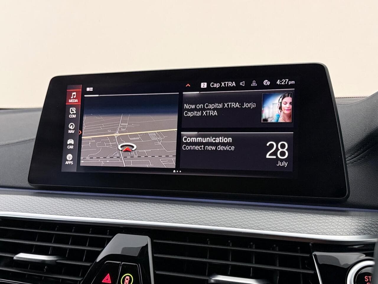 BMW 5 Series thumbnail Infotainment System
