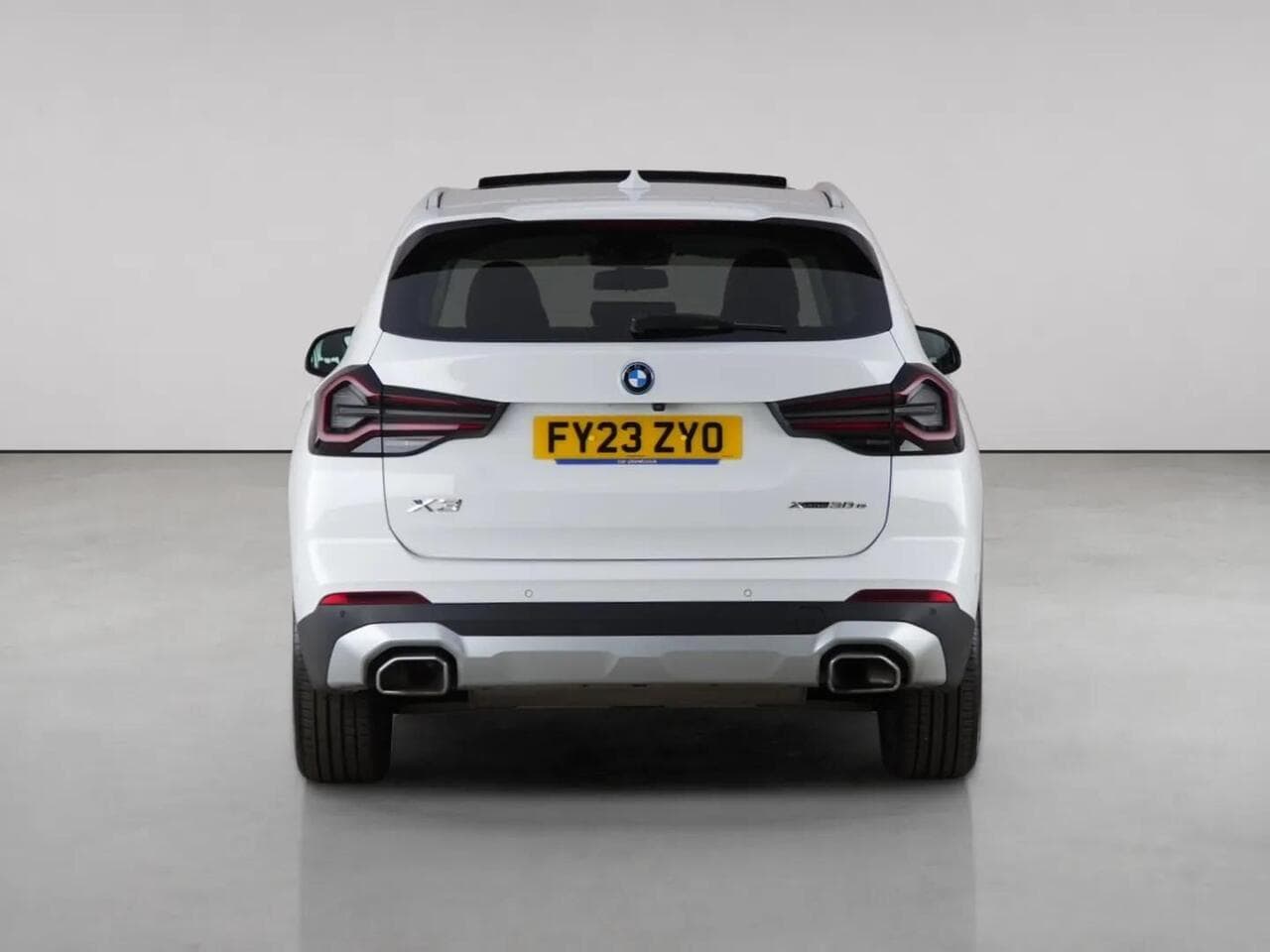 BMW X3 thumbnail Rear