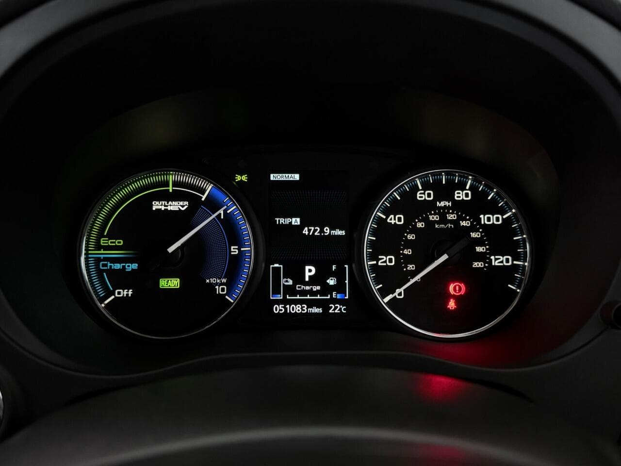 Mitsubishi Outlander thumbnail Driver Instruments