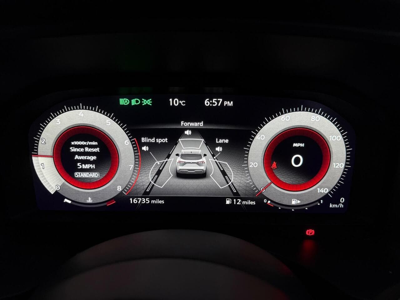 Nissan Qashqai thumbnail Driver Instruments
