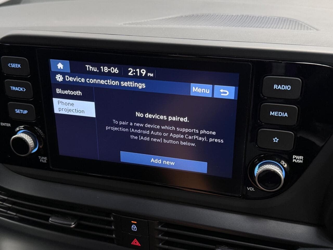 Hyundai BAYON thumbnail Infotainment System