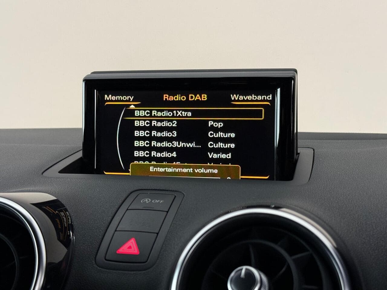Audi A1 thumbnail Infotainment System
