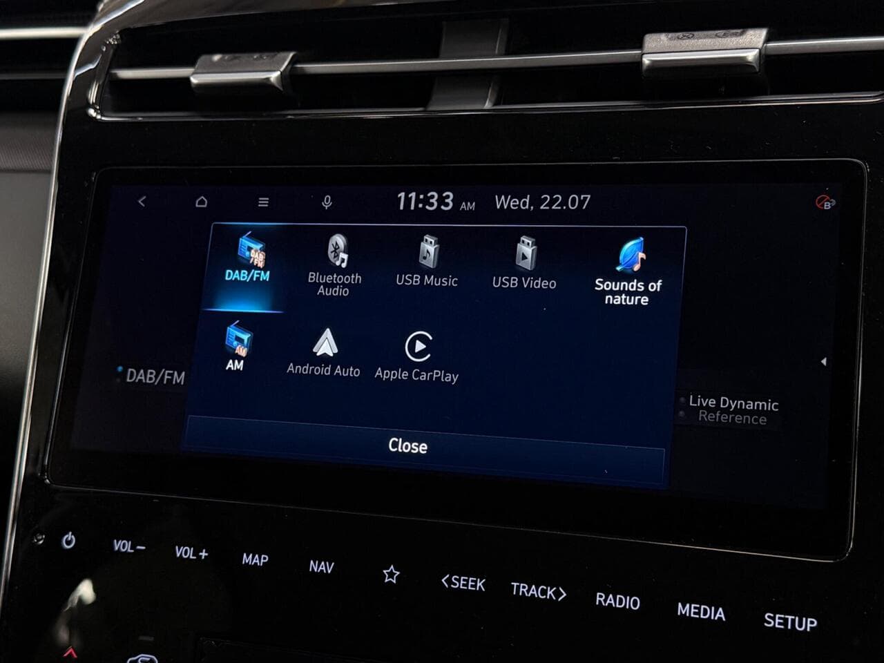 Hyundai TUCSON thumbnail Infotainment System