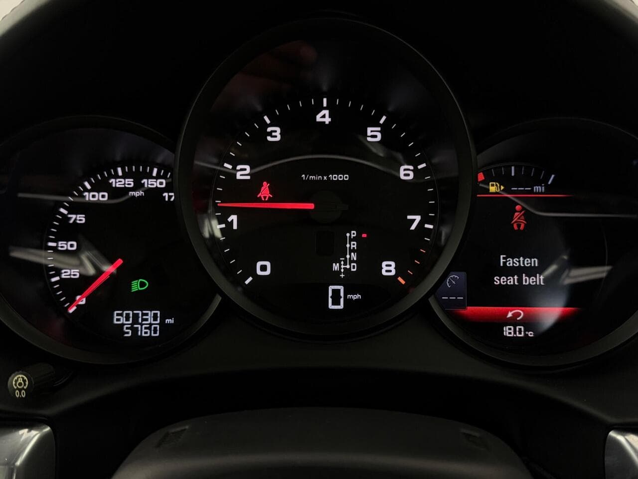 Porsche 718 Cayman thumbnail Driver Instruments
