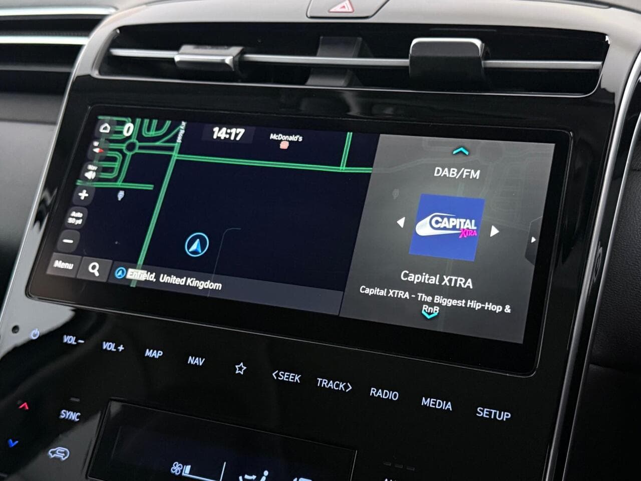 Hyundai TUCSON thumbnail Infotainment System