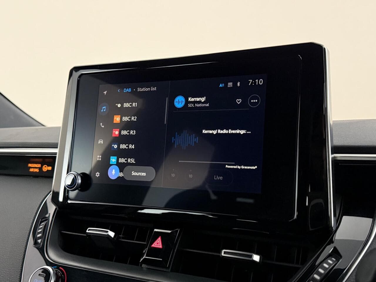 Toyota Corolla thumbnail Infotainment System
