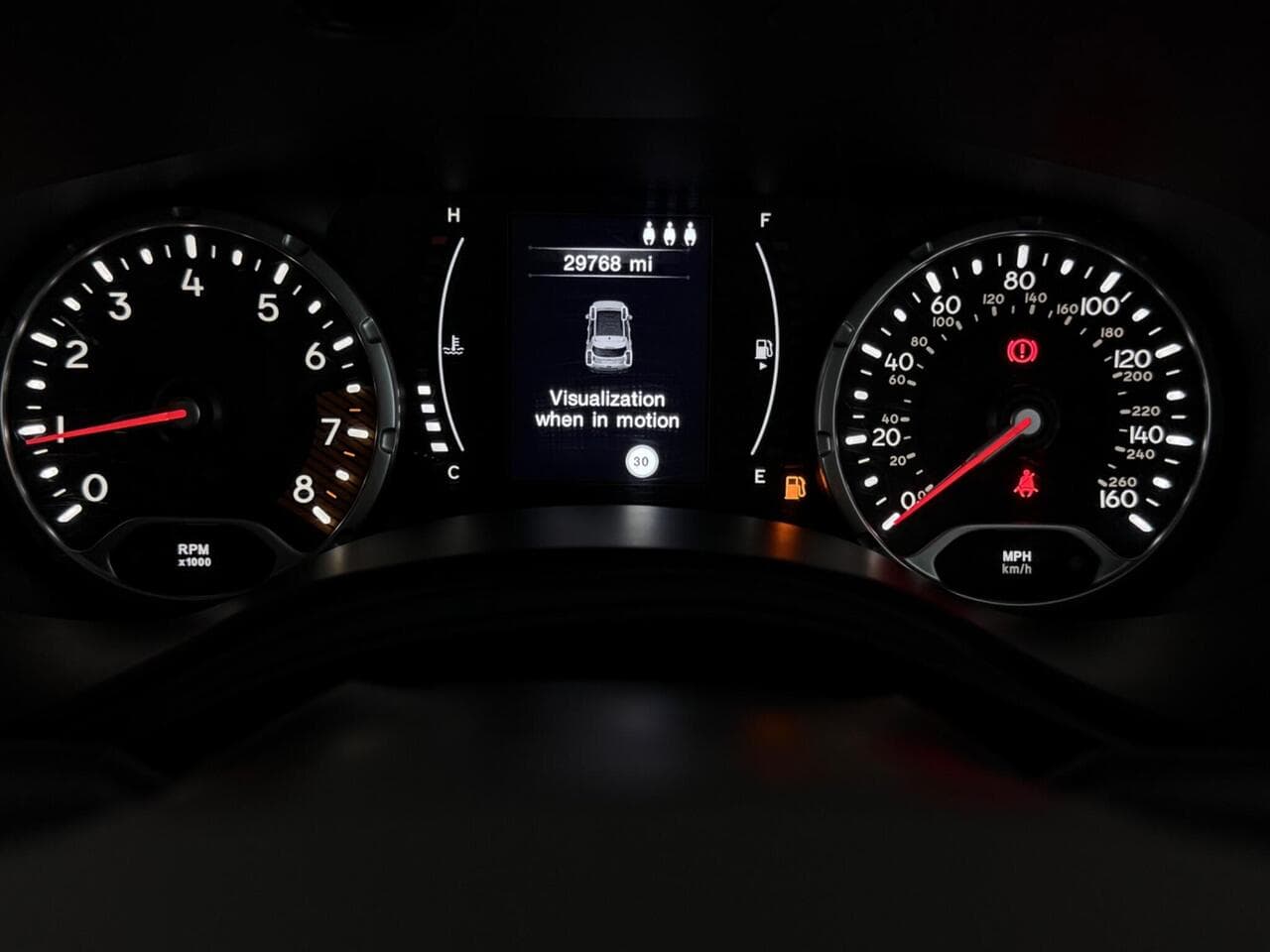 Jeep Renegade thumbnail Driver Instruments