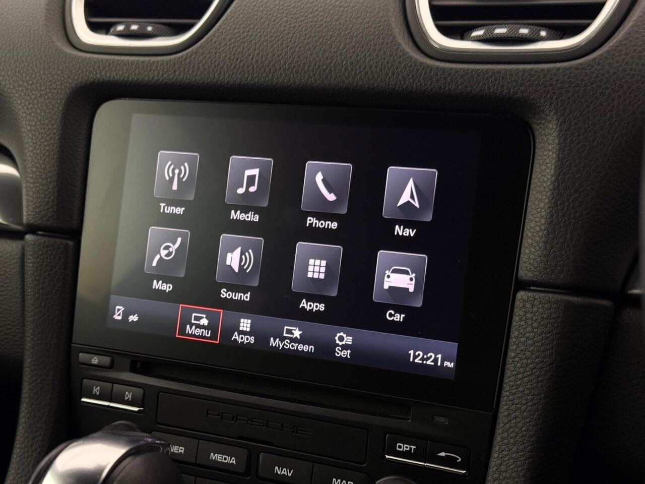 Porsche 718 Cayman thumbnail Infotainment System