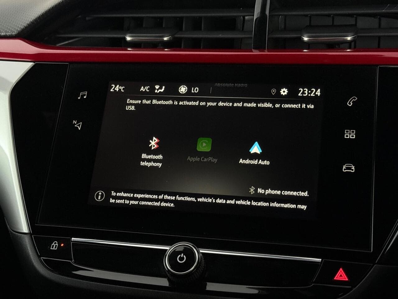 Vauxhall Corsa thumbnail Infotainment System