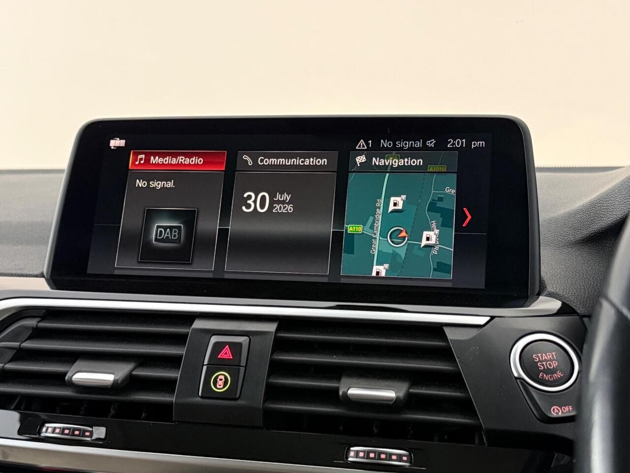 BMW X3 thumbnail Infotainment System