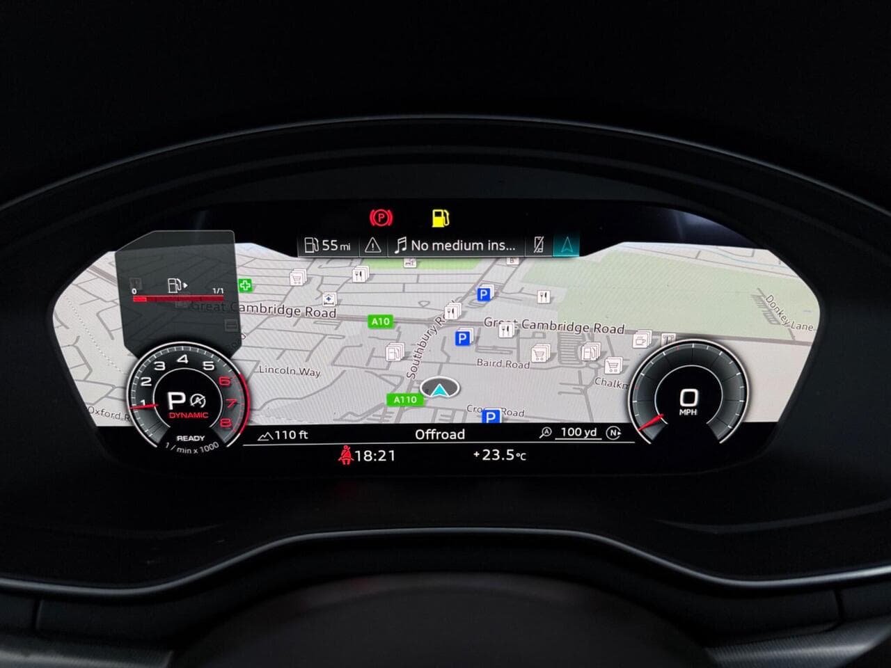 Audi A4 Avant thumbnail Driver Instruments