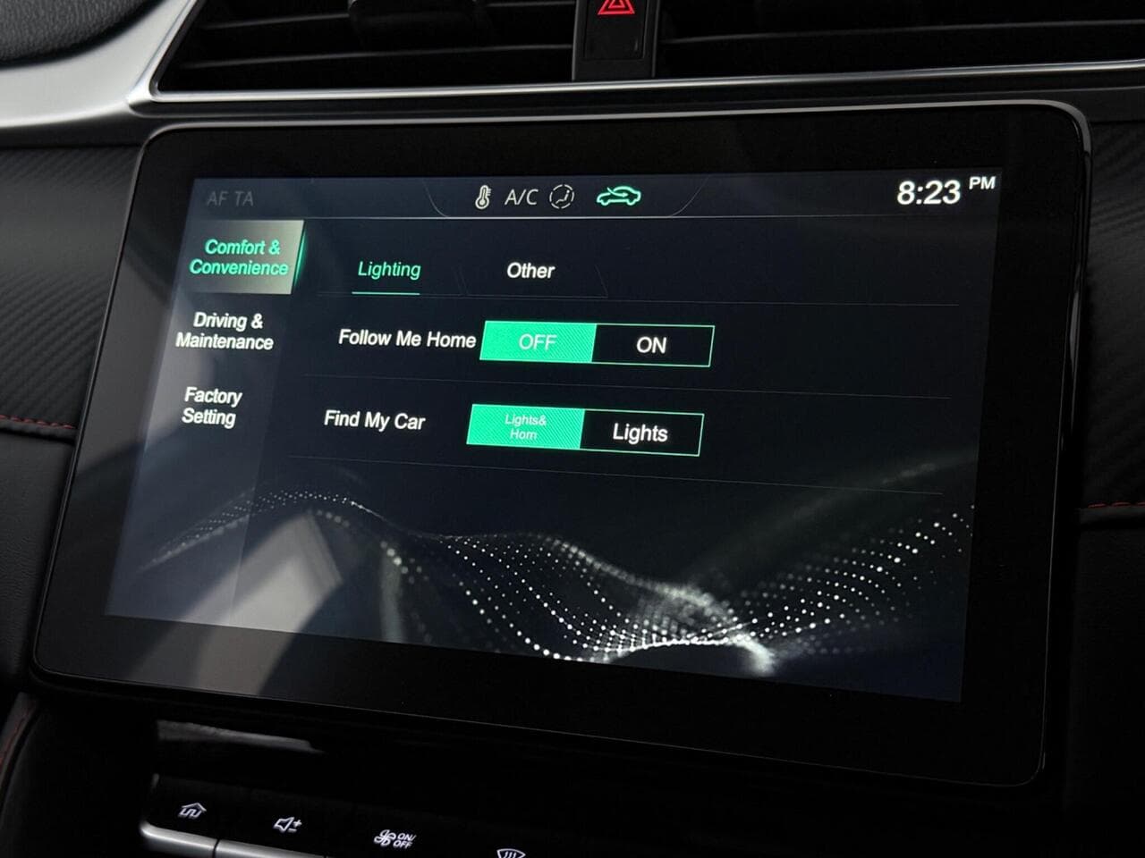 MG MG ZS thumbnail Infotainment System