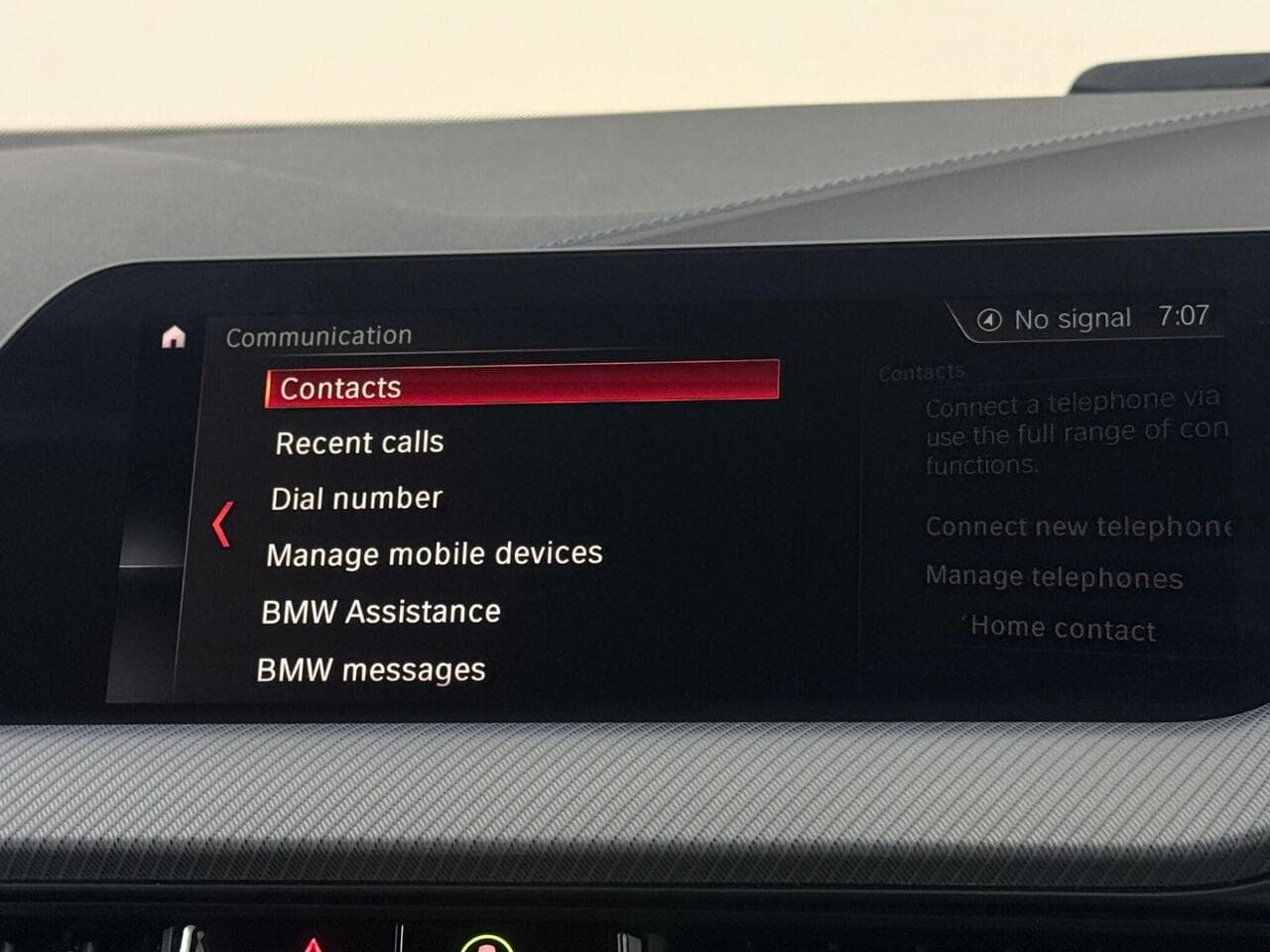 BMW 1 Series thumbnail Infotainment System