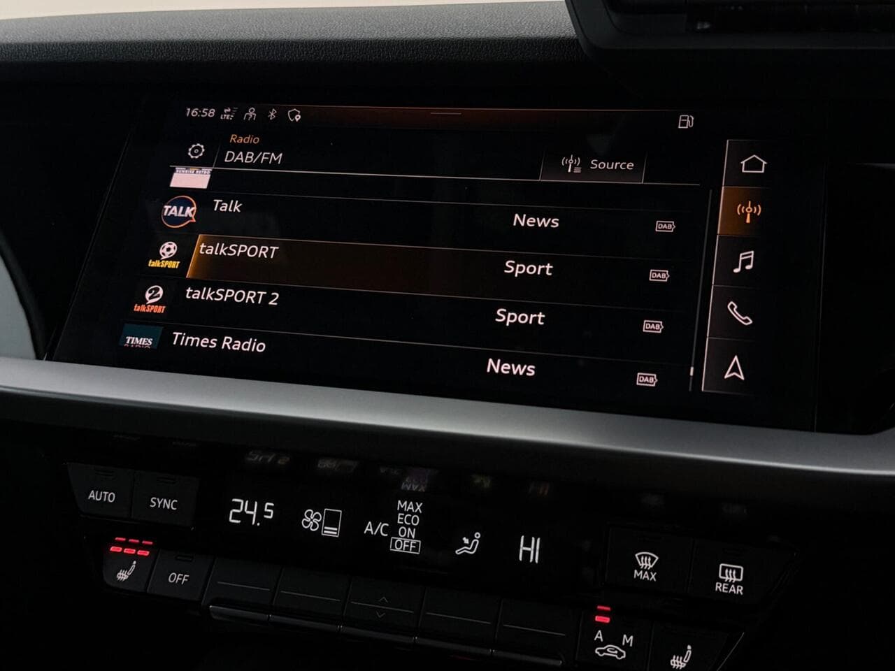 Audi A3 thumbnail Infotainment System