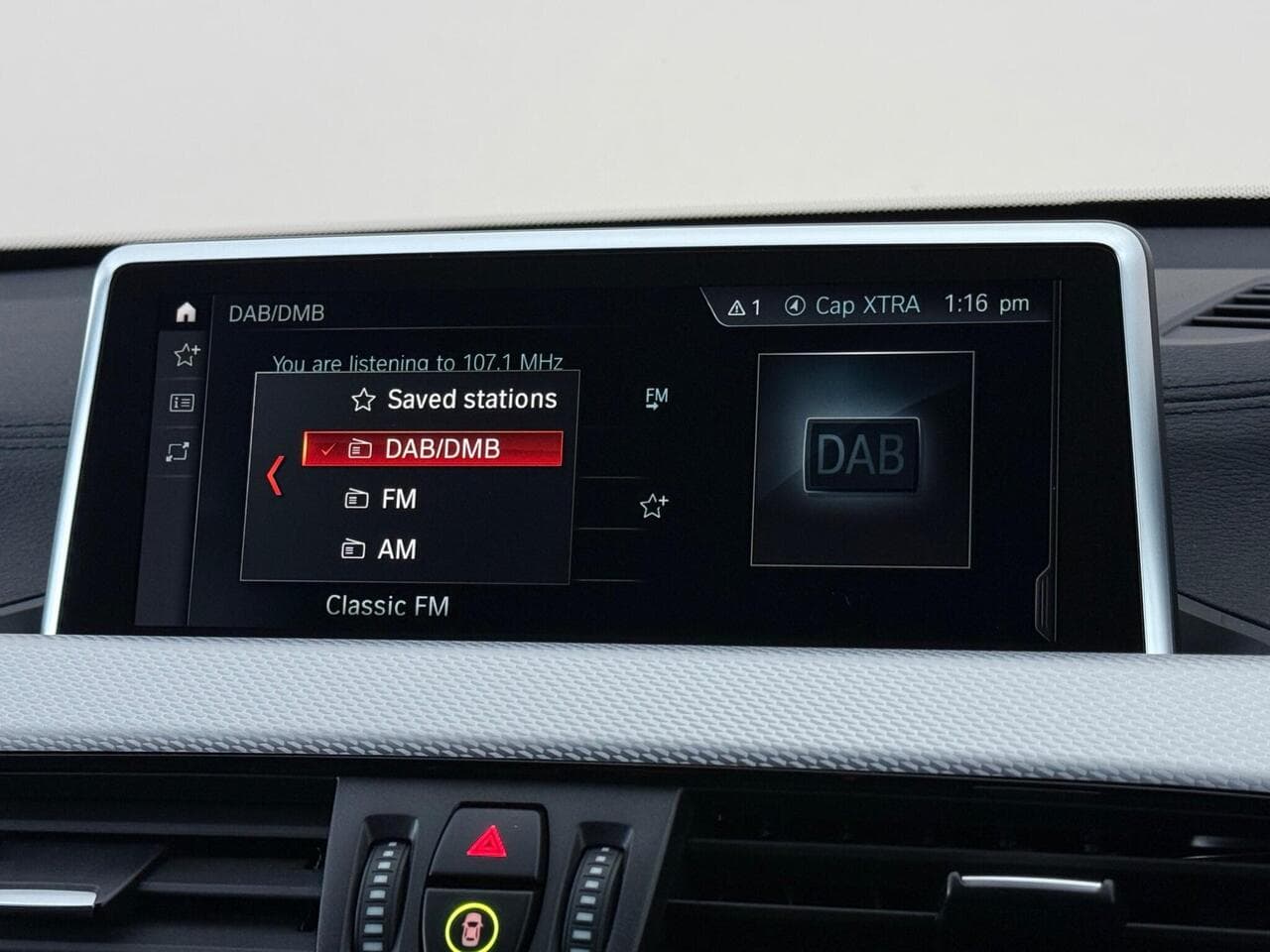 BMW X1 thumbnail Infotainment System