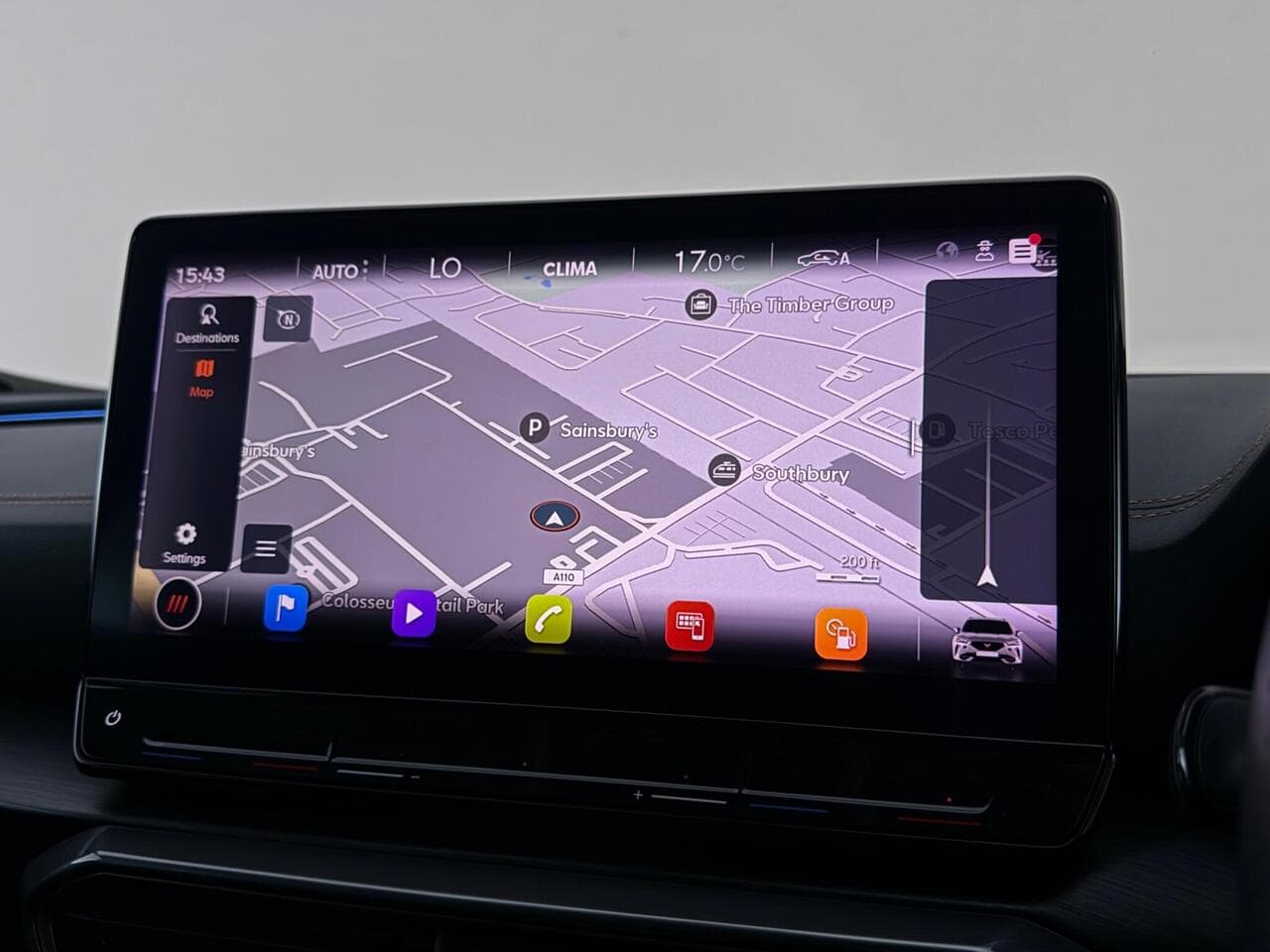 CUPRA Formentor thumbnail Infotainment System
